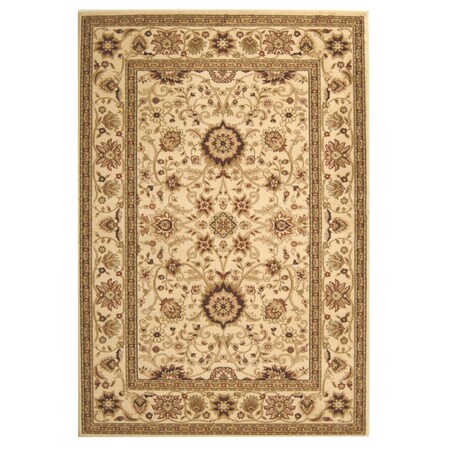 Safavieh 8 x 10 ft. Lyndhurst Power Loomed Rectangle Area Rug, Ivory LNH212L-810